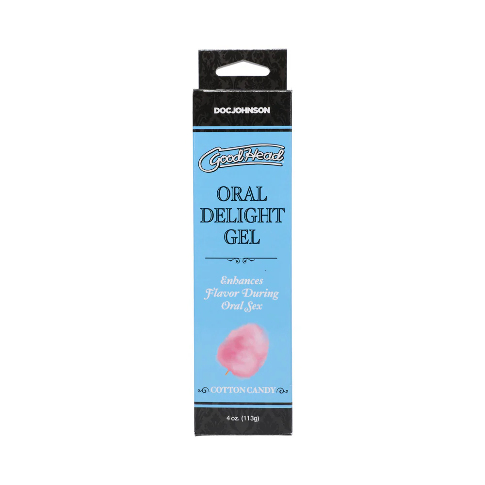 GoodHead Oral Delight Gel 4 oz Tube Cotton Candy - Image 4
