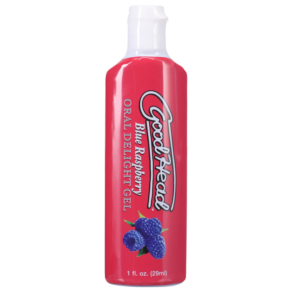 GoodHead Oral Delight Gel Blue Raspberry 1 oz. - Image 3