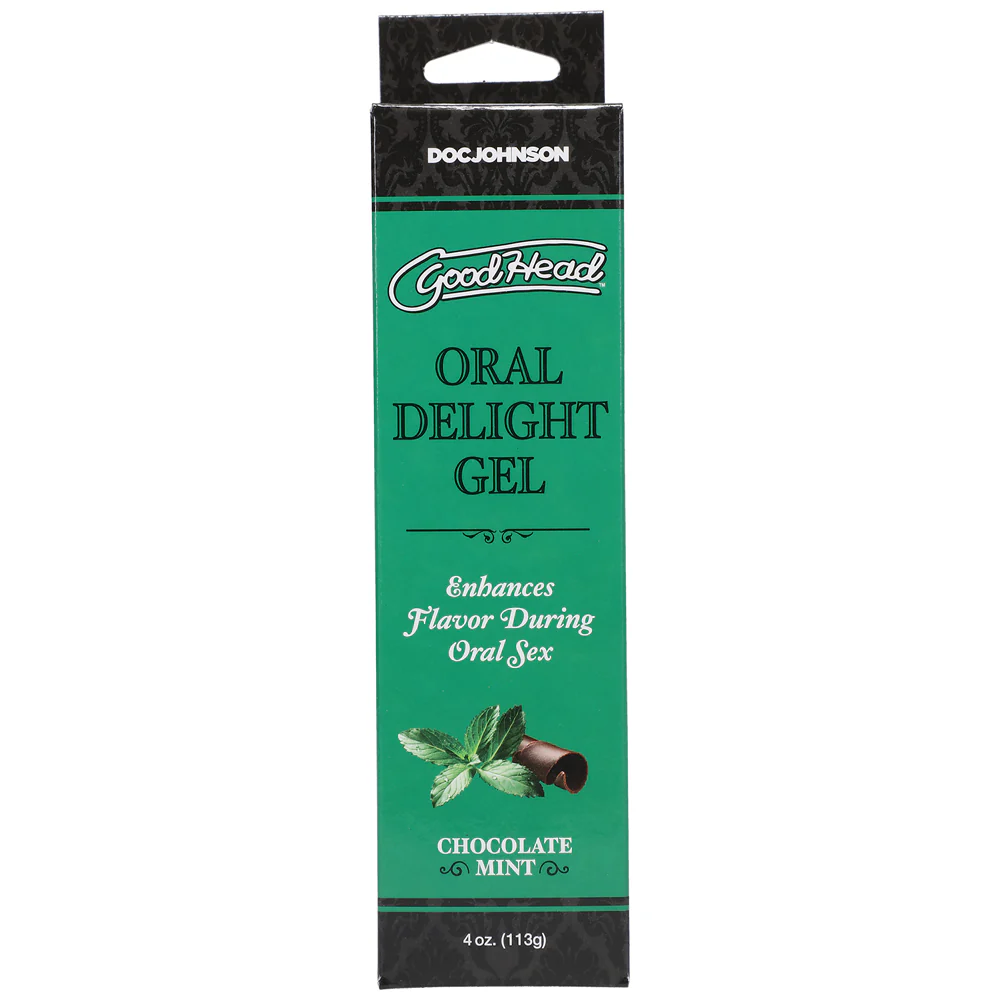 GoodHead Oral Delight Gel Chocolate Mint 4 oz. - Image 4