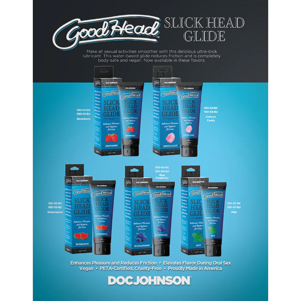 GoodHead Slick Head Glide Mint 4 oz. - Image 4