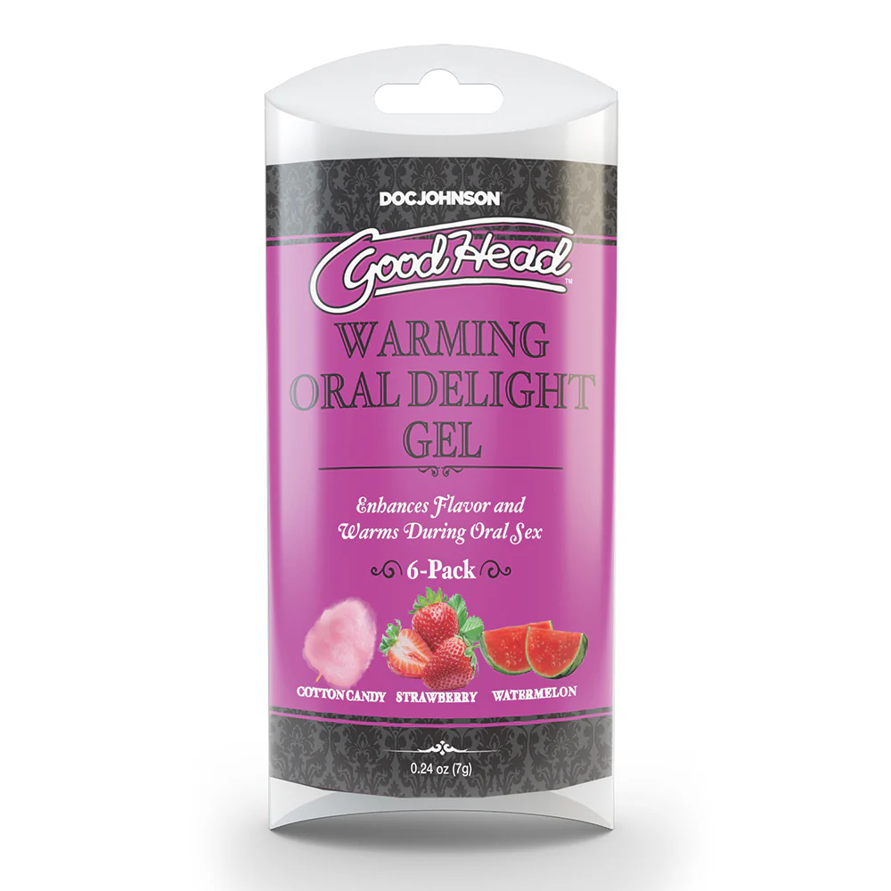 Goodhead Warming Oral Delight Gel Multi-Flavor 6-Pack 0.24 oz. - Image 2