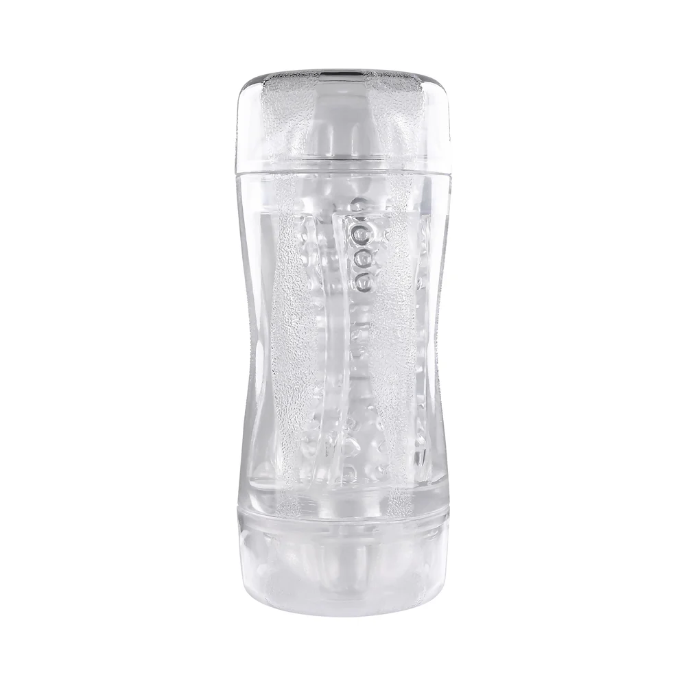 Gender X Double Fantasy Dual Entry Stroker Clear - Image 3