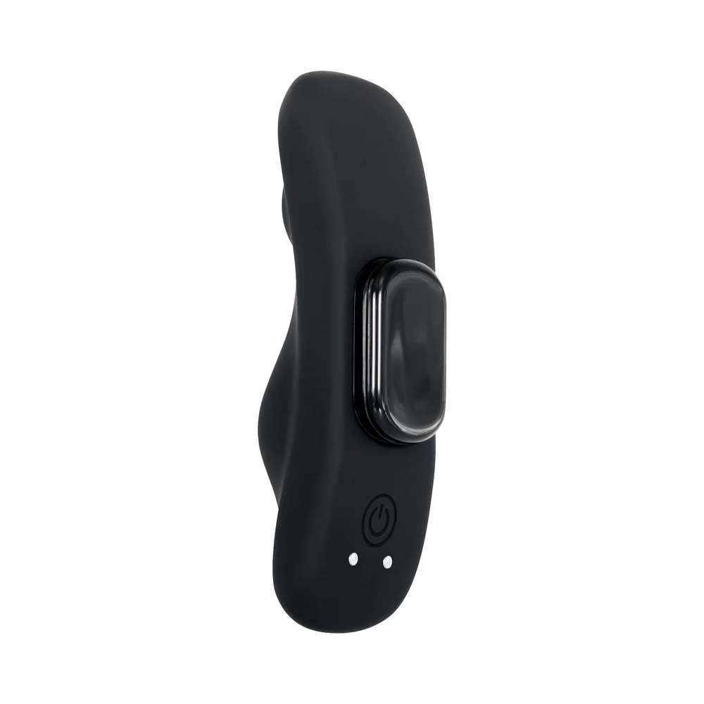 Gender X Our Undie Vibe Rechargeable Remote-Controlled Magnetic Silicone Underwear Vibrator Black - Image 4