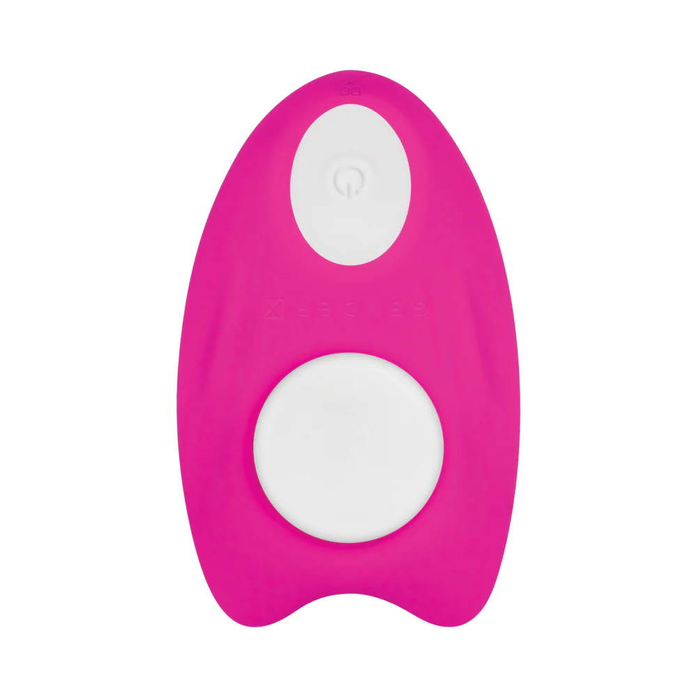 Gender X Under The Radar Rechargeable Remote-Controlled Magnetic Silicone Underwear Vibrator Pink - Image 5