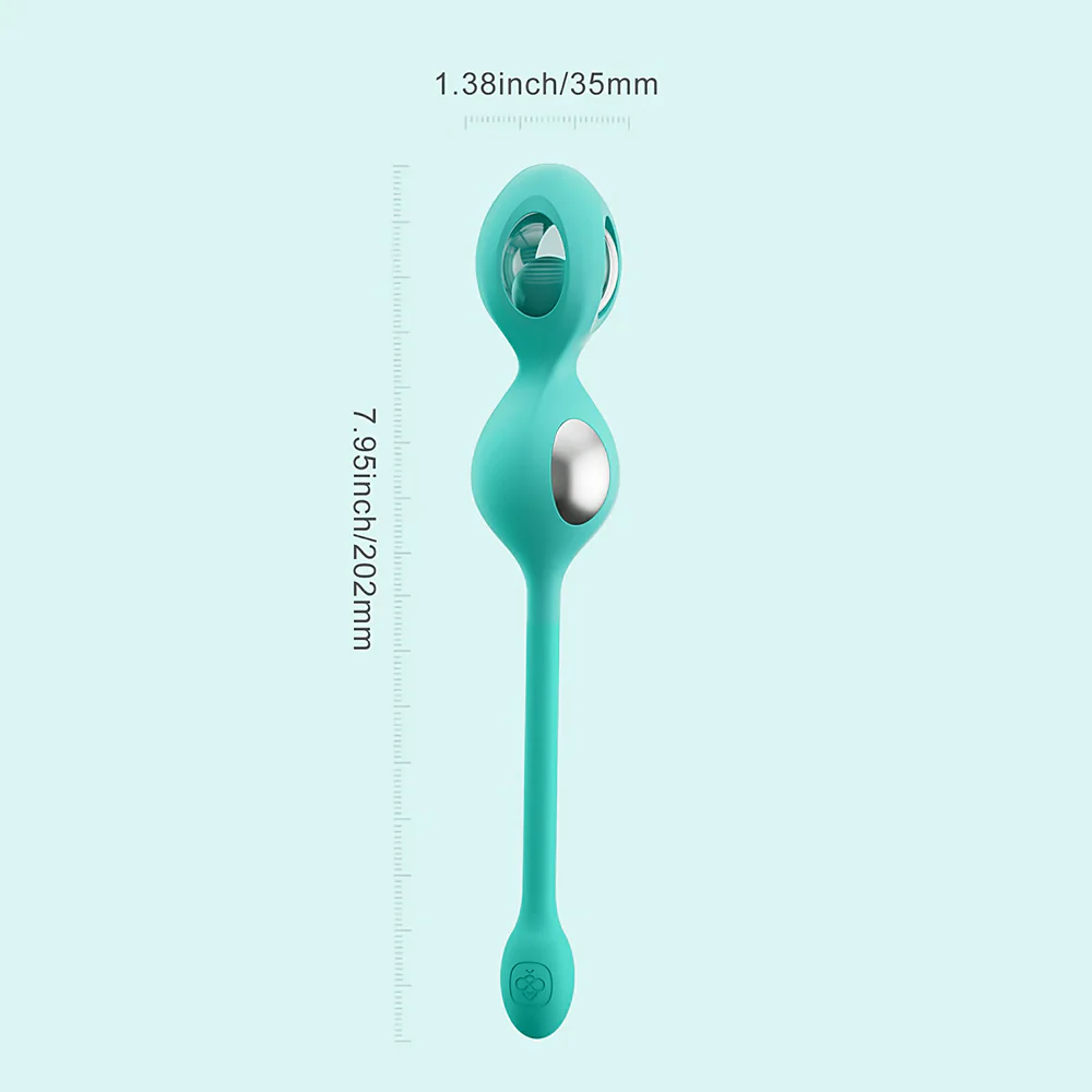 Honey Play Box Elektra App-Controlled E-Stim Kegel Training Set Cyan - Image 7