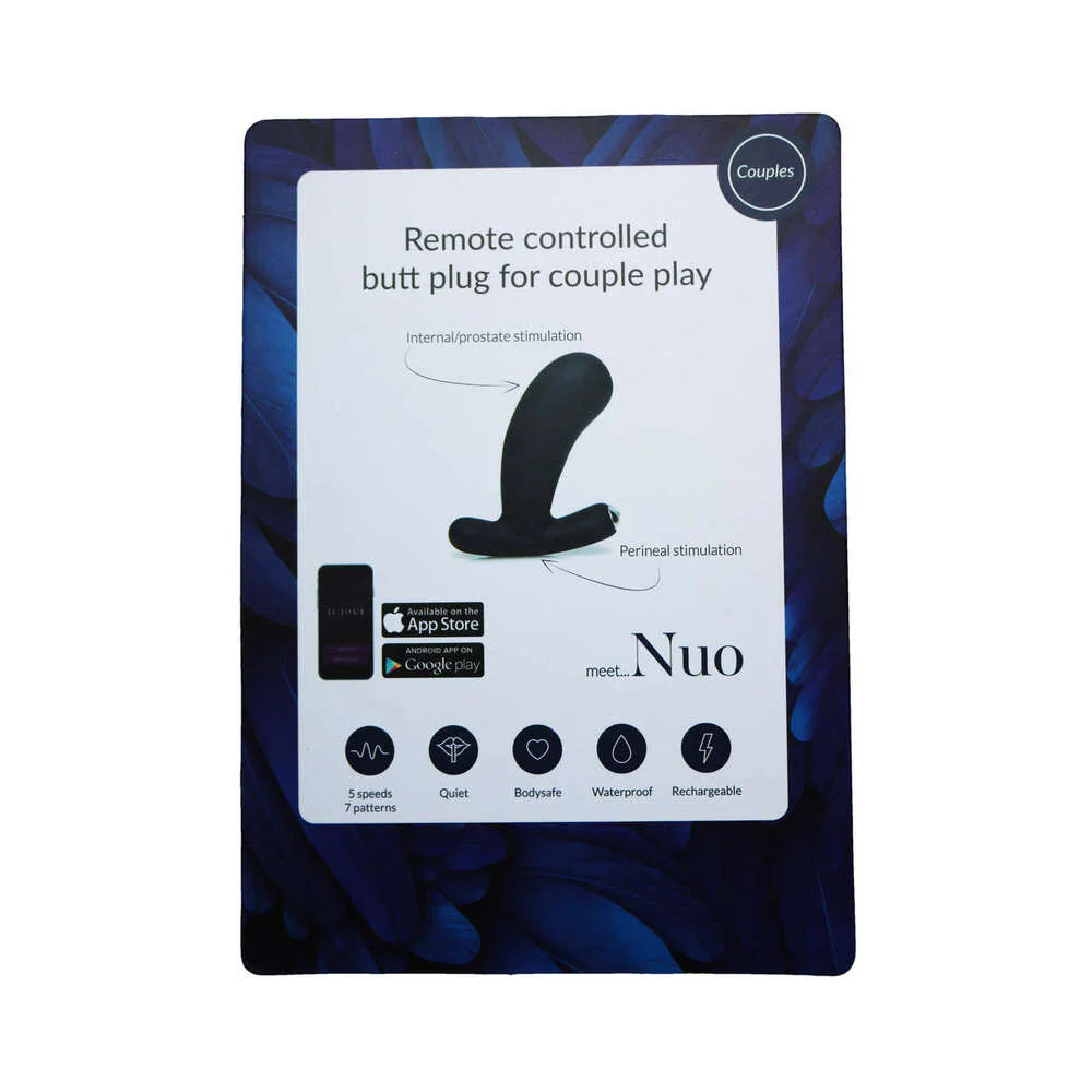 Je Joue Nuo V.2 App-Compatible Anal Plug Black - Image 5