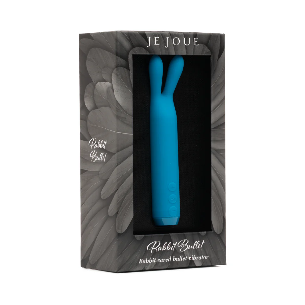 Je Joue Rabbit Bullet Vibrator Rechargeable Silicone Teal - Image 11