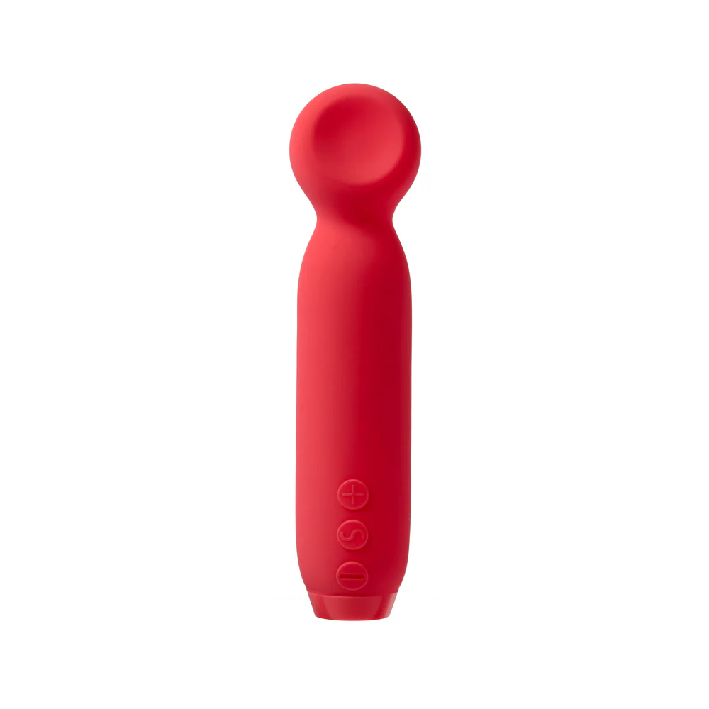 Je Joue Vita Rechargeable Silicone Wand Tip Bullet Vibrator Watermelon Pink - Image 2