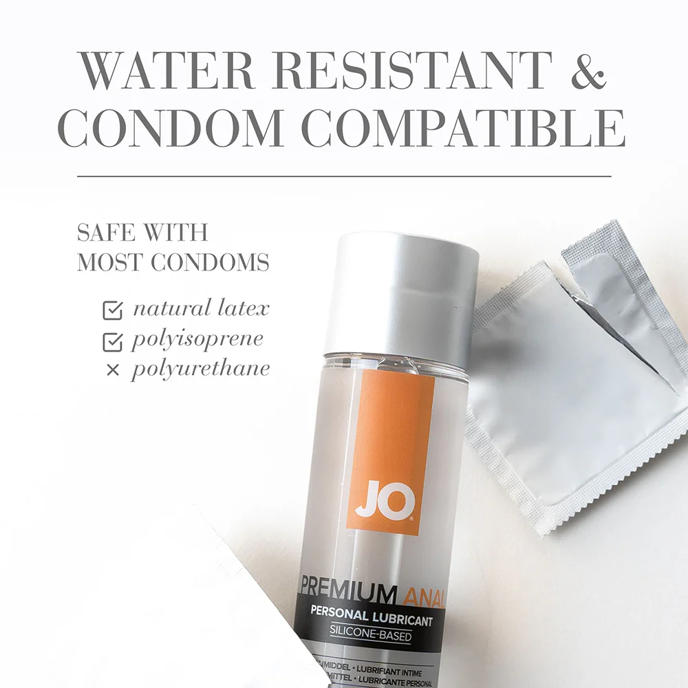 JO Premium Anal Original Silicone-Based Lubricant 2 oz. - Image 3