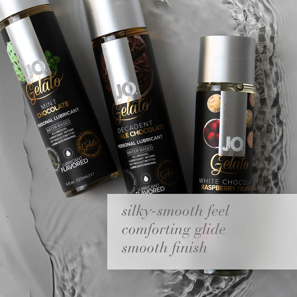 JO Gelato Mint Chocolate Flavored Water-Based Lubricant 1 oz. - Image 4