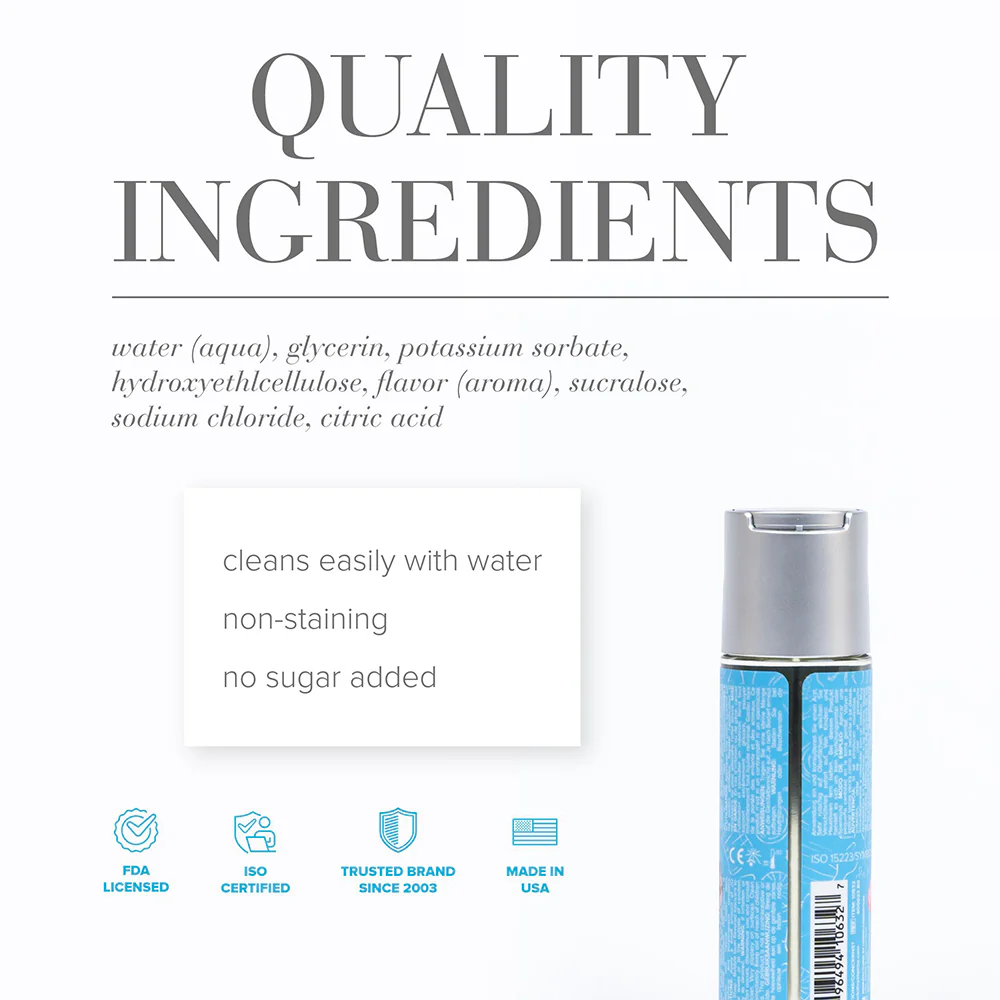 JO Candy Shop Bubble Gum Flavored Water-Based Lubricant 2 oz. - Image 3