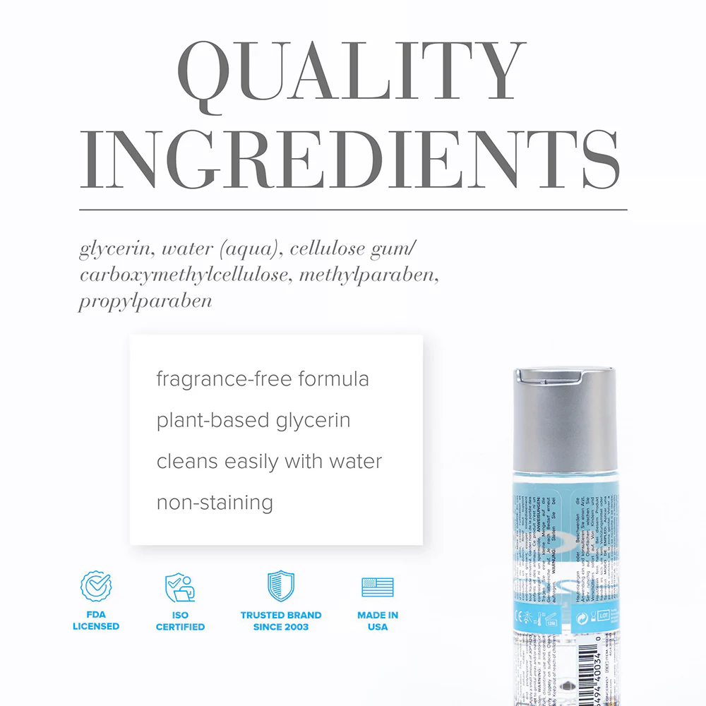 JO H2O Original Water-Based Lubricant 2 oz. - Image 2
