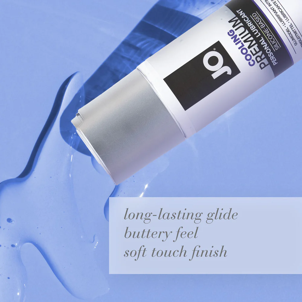 JO Premium Cooling Silicone-Based Lubricant 2 oz. - Image 4