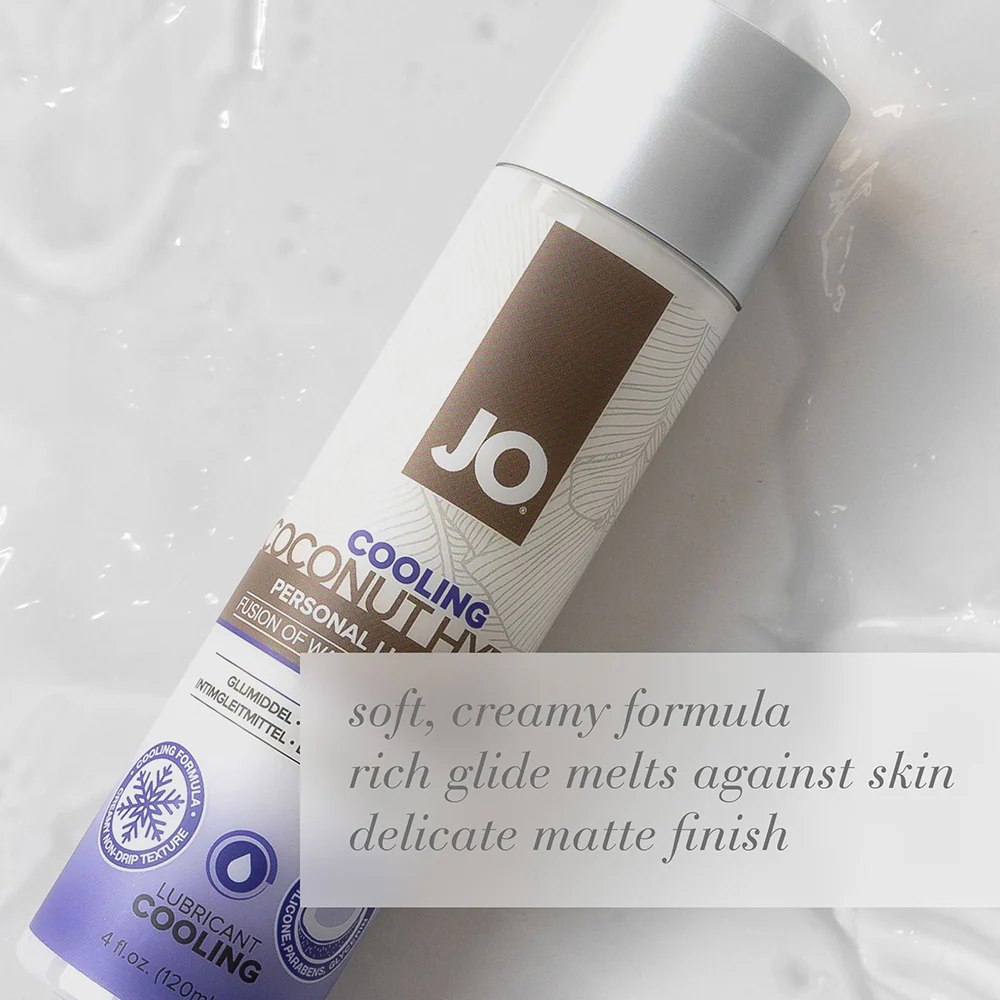 JO Coconut Hybrid Cooling Lubricant 4 oz. - Image 4