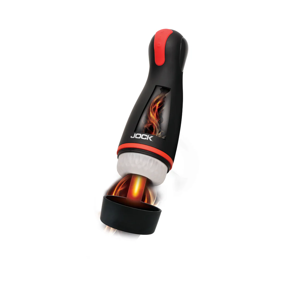 JOCK Advanced Blaze Vibrating, Sucking, & Warming Masturbator - Image 4