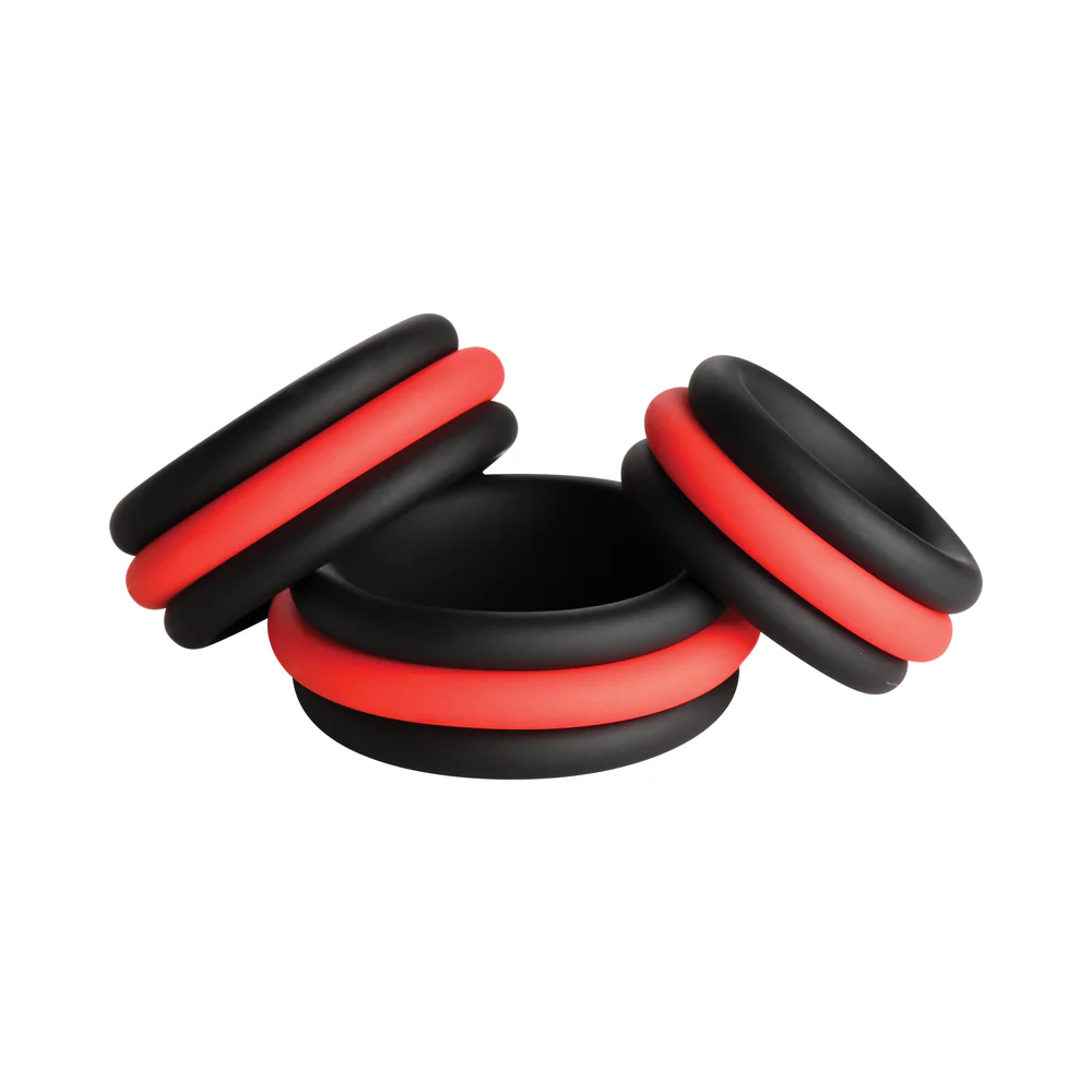JOCK Enhancers Set of 3 - 2-in-1 Silicone C-Rings - Image 17