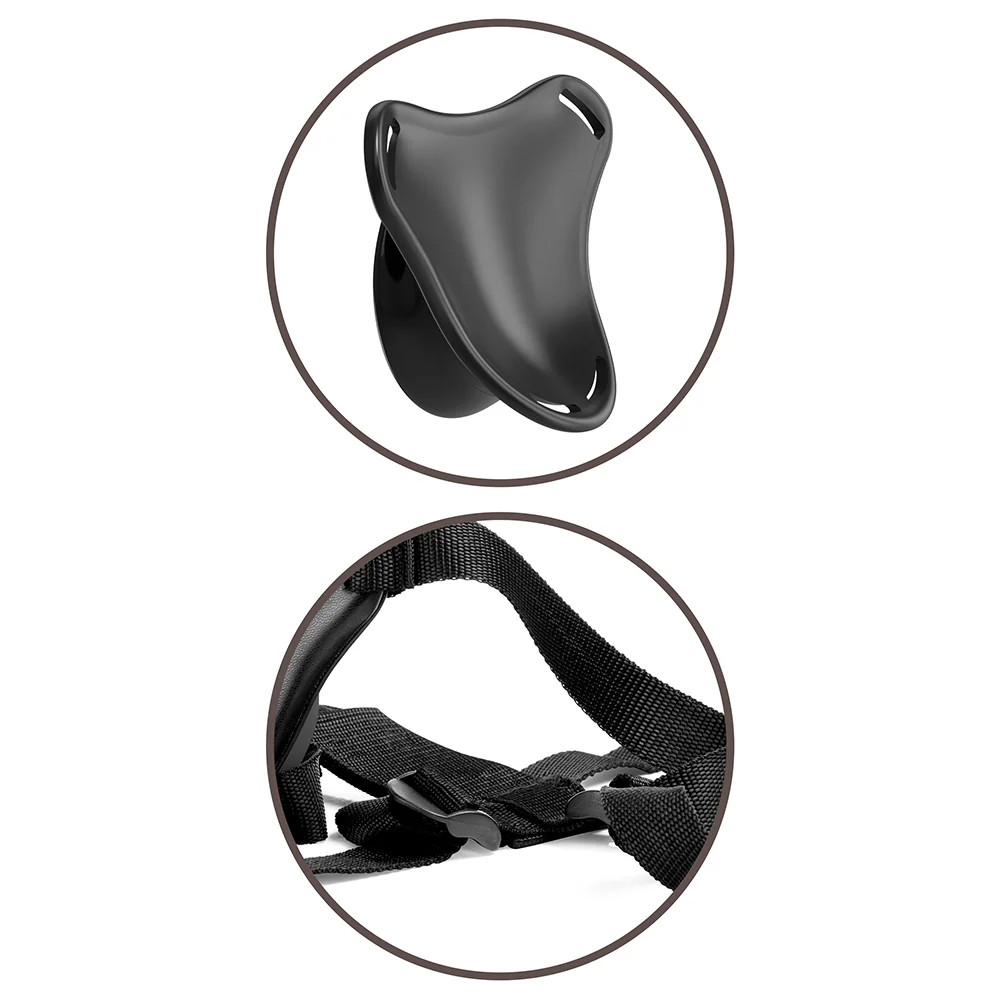 King Cock Elite Beginner's Body Dock Strap-On Harness Black - Image 8