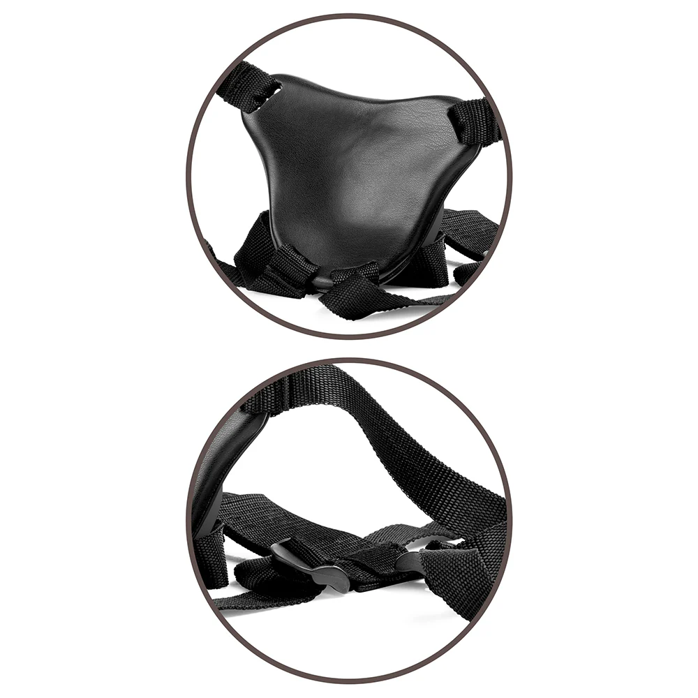 King Cock Elite Comfy Body Dock Strap-On Harness Black - Image 8