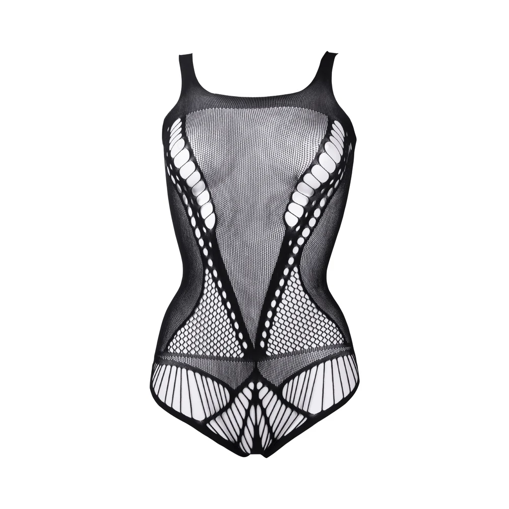 Le Desir Contrast Net Teddy Black O/S - Image 5