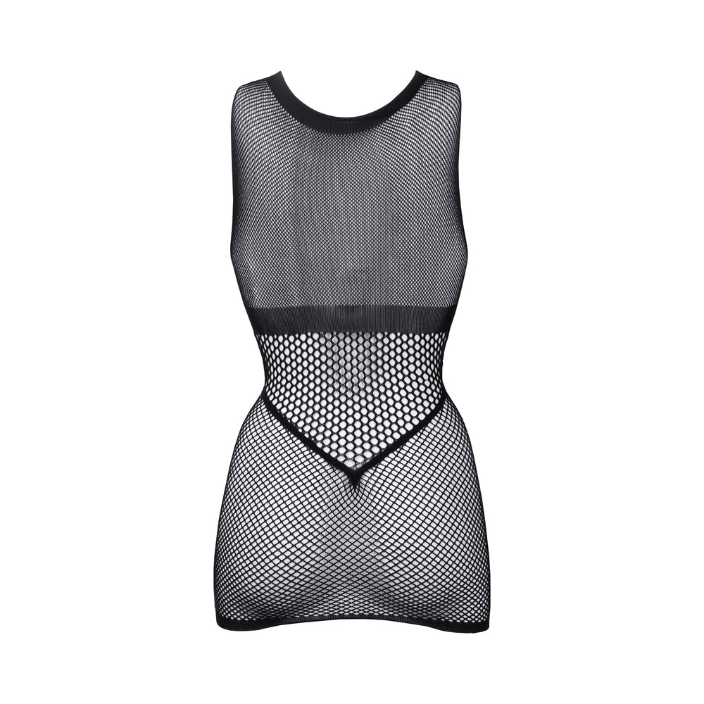 Le Desir Duo Open Cup Mini Dress Black O/S - Image 6