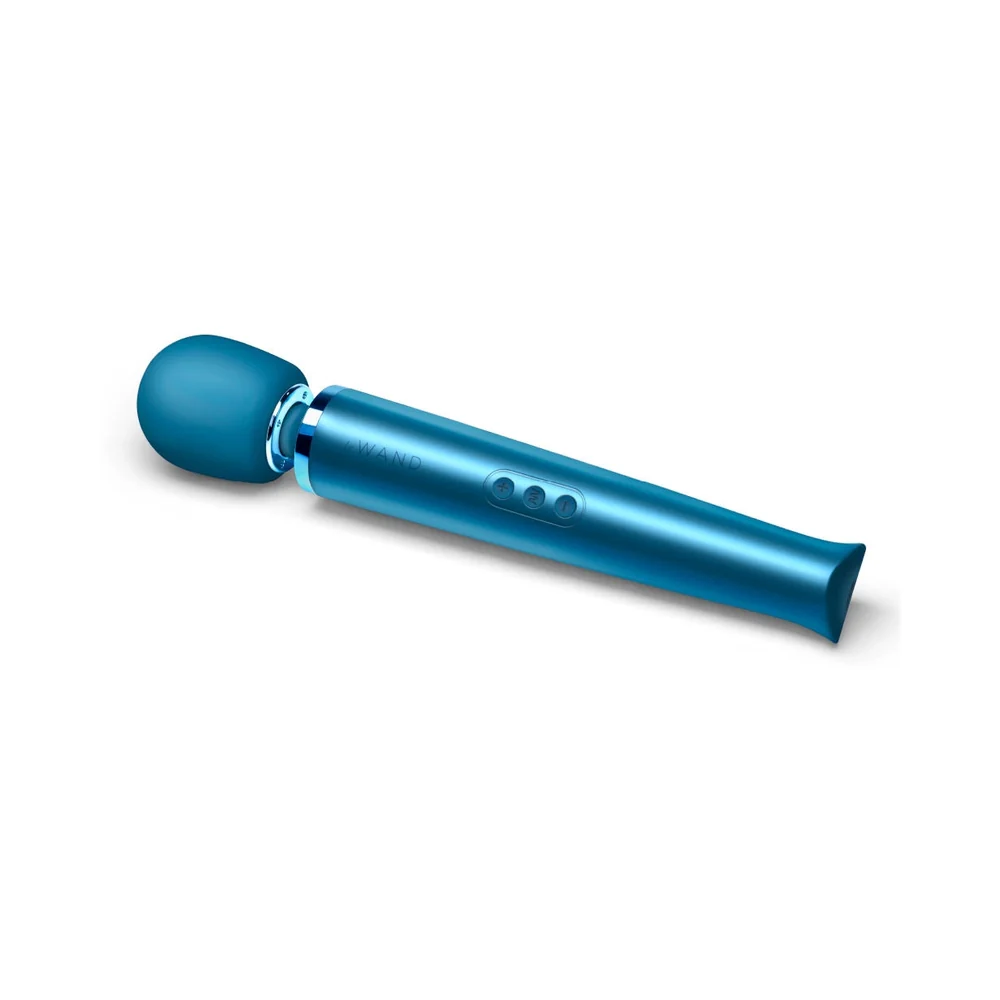 Le Wand Rechargeable Vibrating Massager Pacific Blue - Image 3