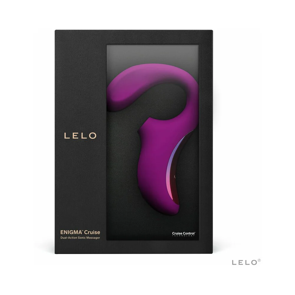 LELO ENIGMA CRUISE Suction Dual Stimulator Deep Rose - Image 4