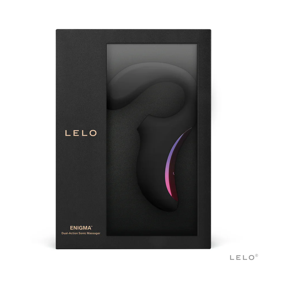 LELO ENIGMA Suction Dual Stimulator Black - Image 4
