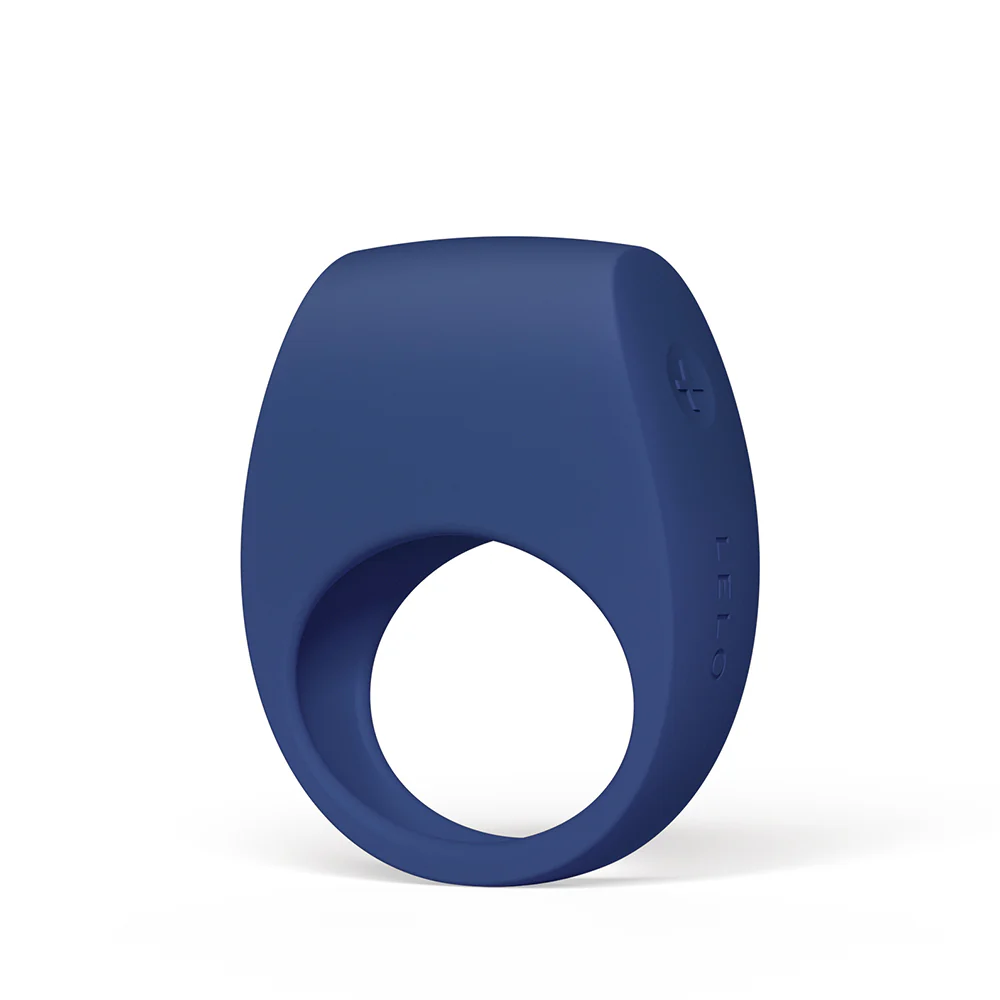 LELO TOR 3 Vibrating Cockring Base Blue - Image 2