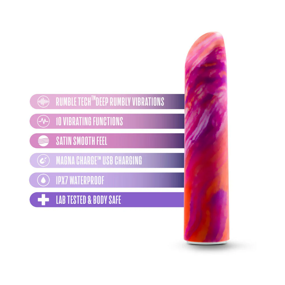 Limited Addiction Fiery Power Vibe Rechargeable Bullet Coral - Image 4