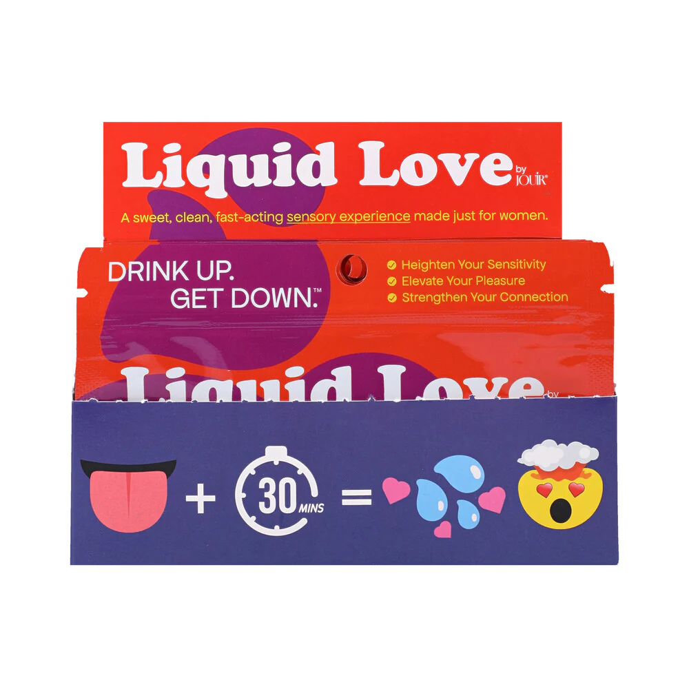 Liquid Love by Jouir Drink Up Get Down Sweet Sexual Supercharger 12-Pack Display - Image 2