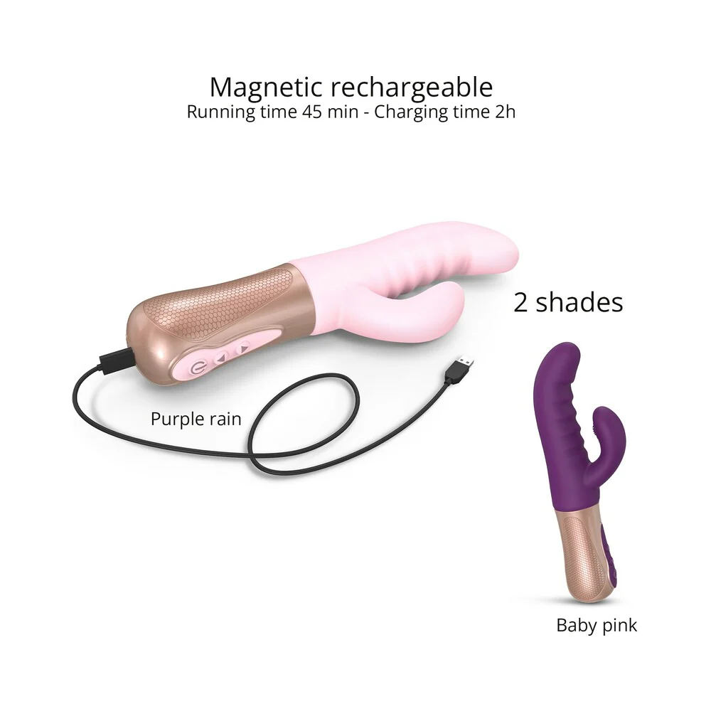 Love to Love Sassy Bunny Thrusting Rabbit Baby Pink - Image 5