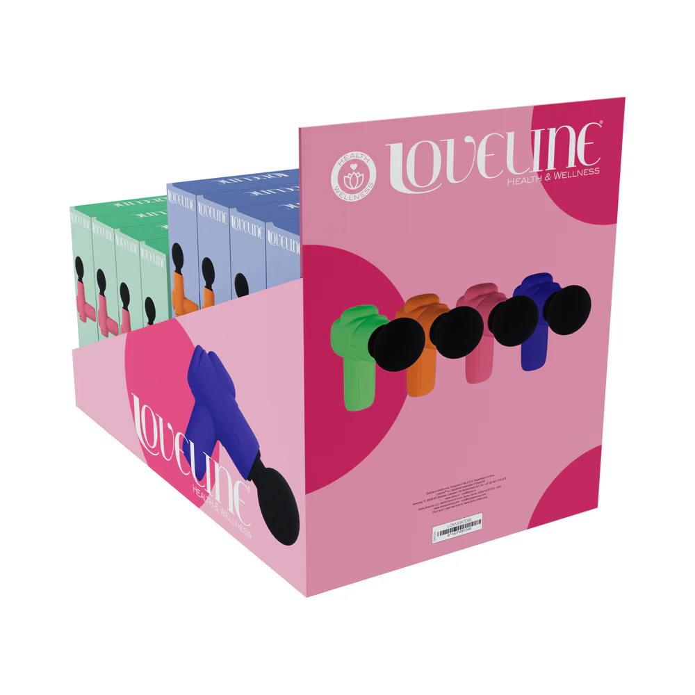 LoveLine MicroBoost Massager Silicone 16-Piece Display - Image 2