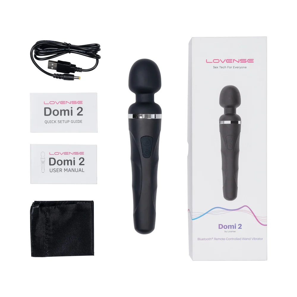 Lovense Domi 2 Bluetooth Programmable Wand Vibrator - Image 5