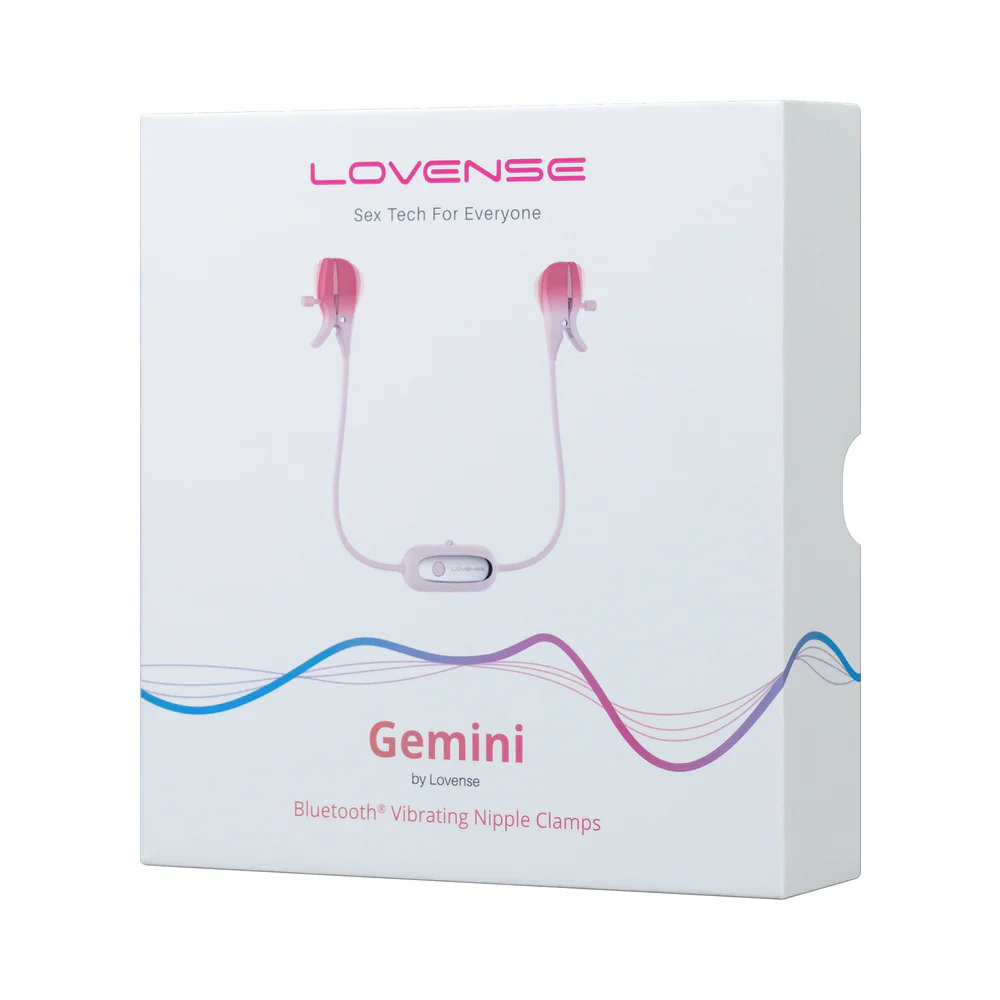 Lovense Gemini Bluetooth Rechargeable Vibrating Nipple Clamps - Image 10