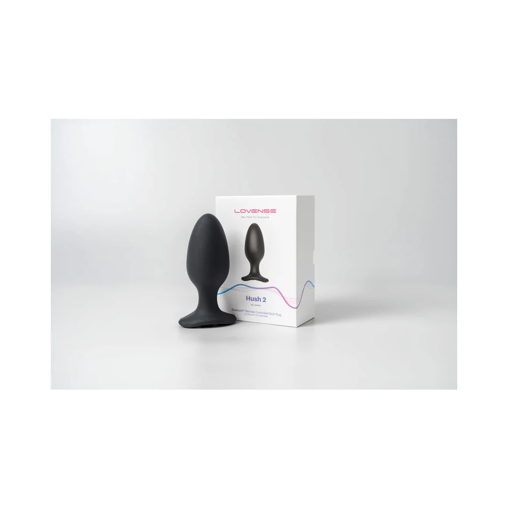 Lovense Hush 2 Bluetooth Remote-Controlled Vibrating Butt Plug L 2.25 in. - Image 9
