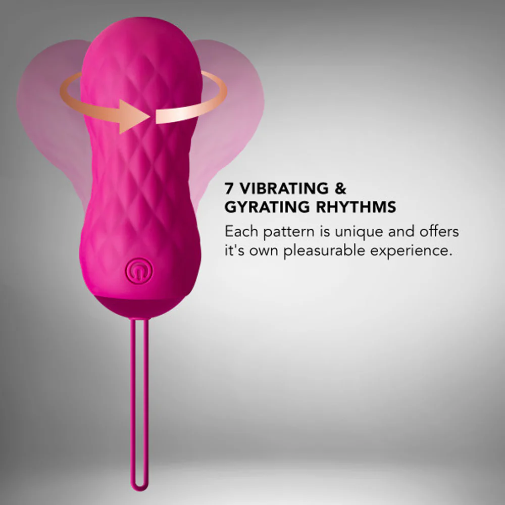 Blush Lush Carina Rechargeable Remote-Controlled Silicone Egg Vibrator Velvet - Image 5