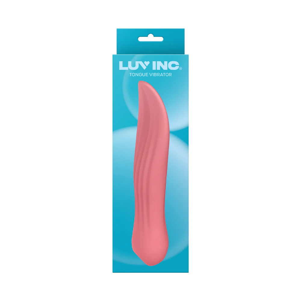 Luv Inc Tv23 Tongue Vibrator Rechargeable Silicone Coral - Image 5