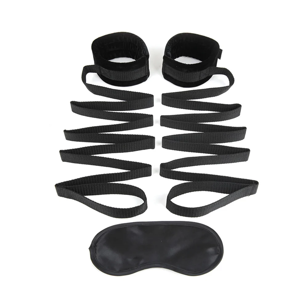 Lux Fetish Bondage Bed Strap 2-Piece Restraint System - Image 2