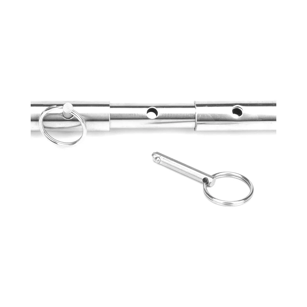 Lux Fetish Expandable Spreader Bar Set with Detachable Leatherette Cuffs - Image 5