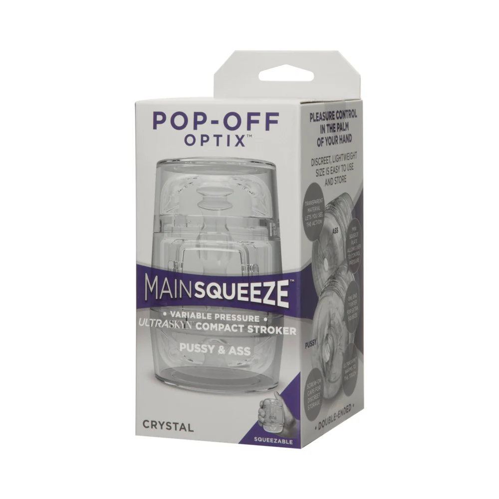 Main Squeeze POP-OFF OPTIX Pussy&Ass Crystal - Image 7
