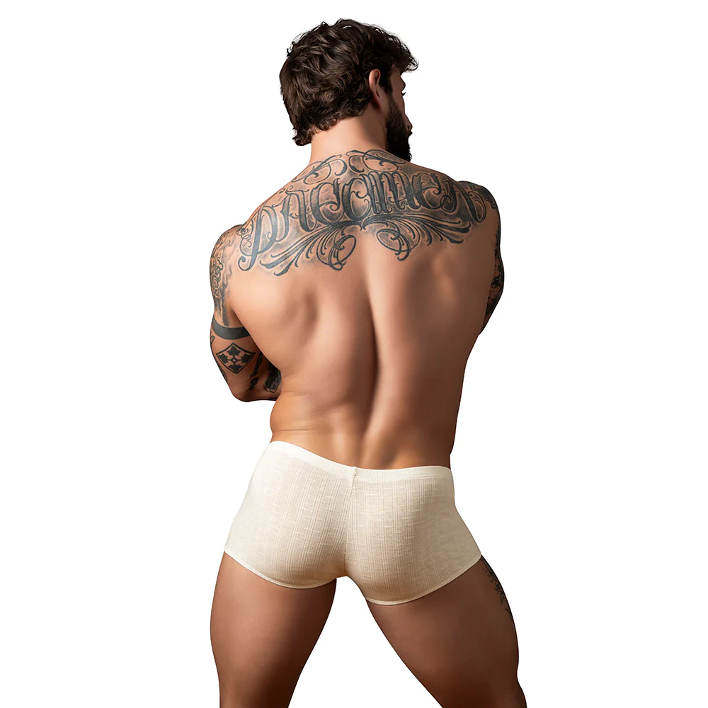 Male Power Mykonos Limited Edition Mini Short Ivory S - Image 2
