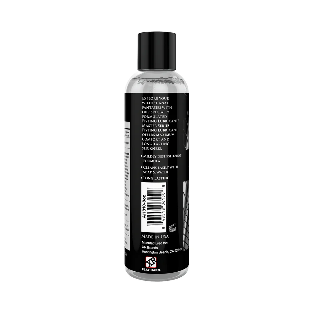 Master Series Fisting Lubricant 8 oz. - Image 2
