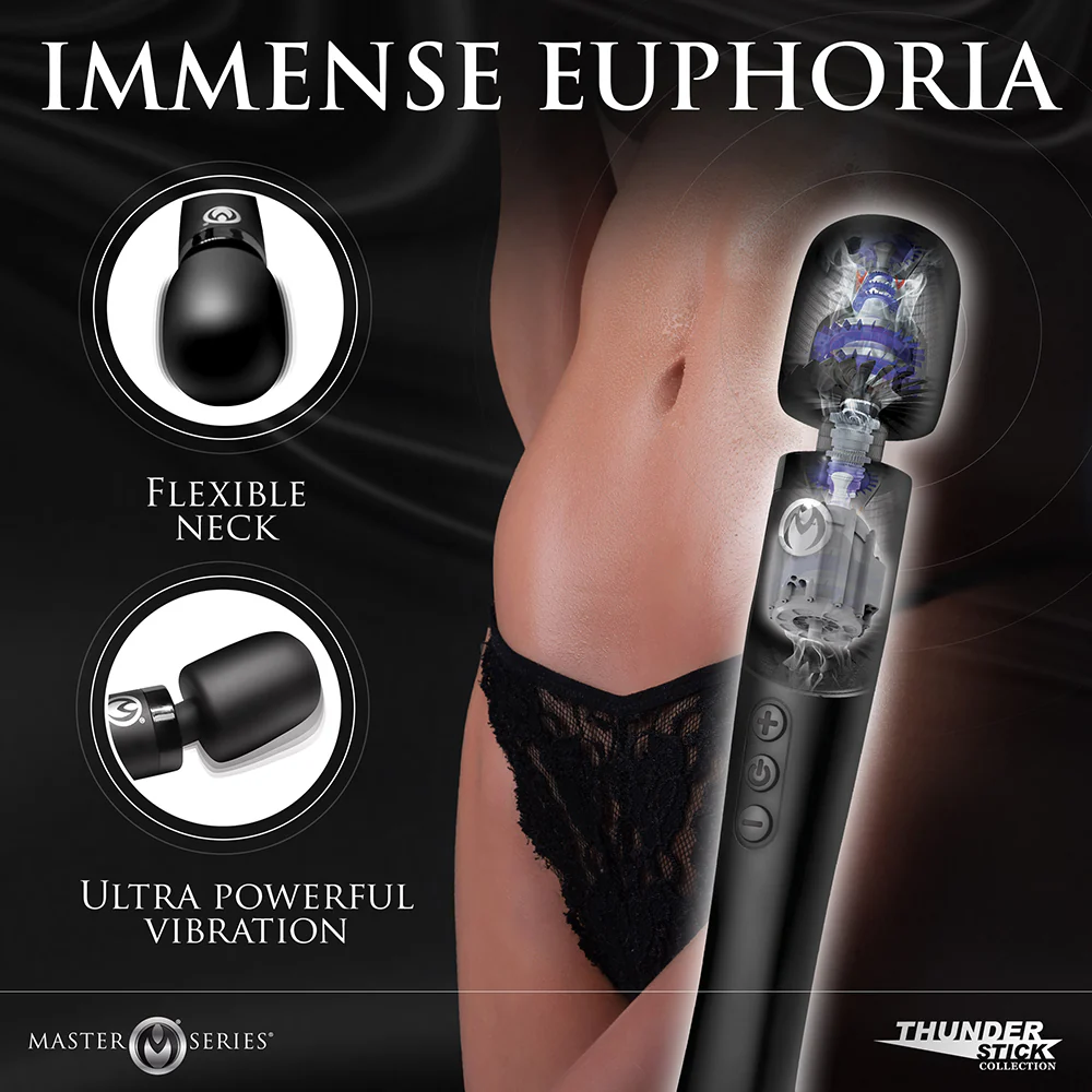 Master Series Thunderstick Pro Wand Massager - Image 11