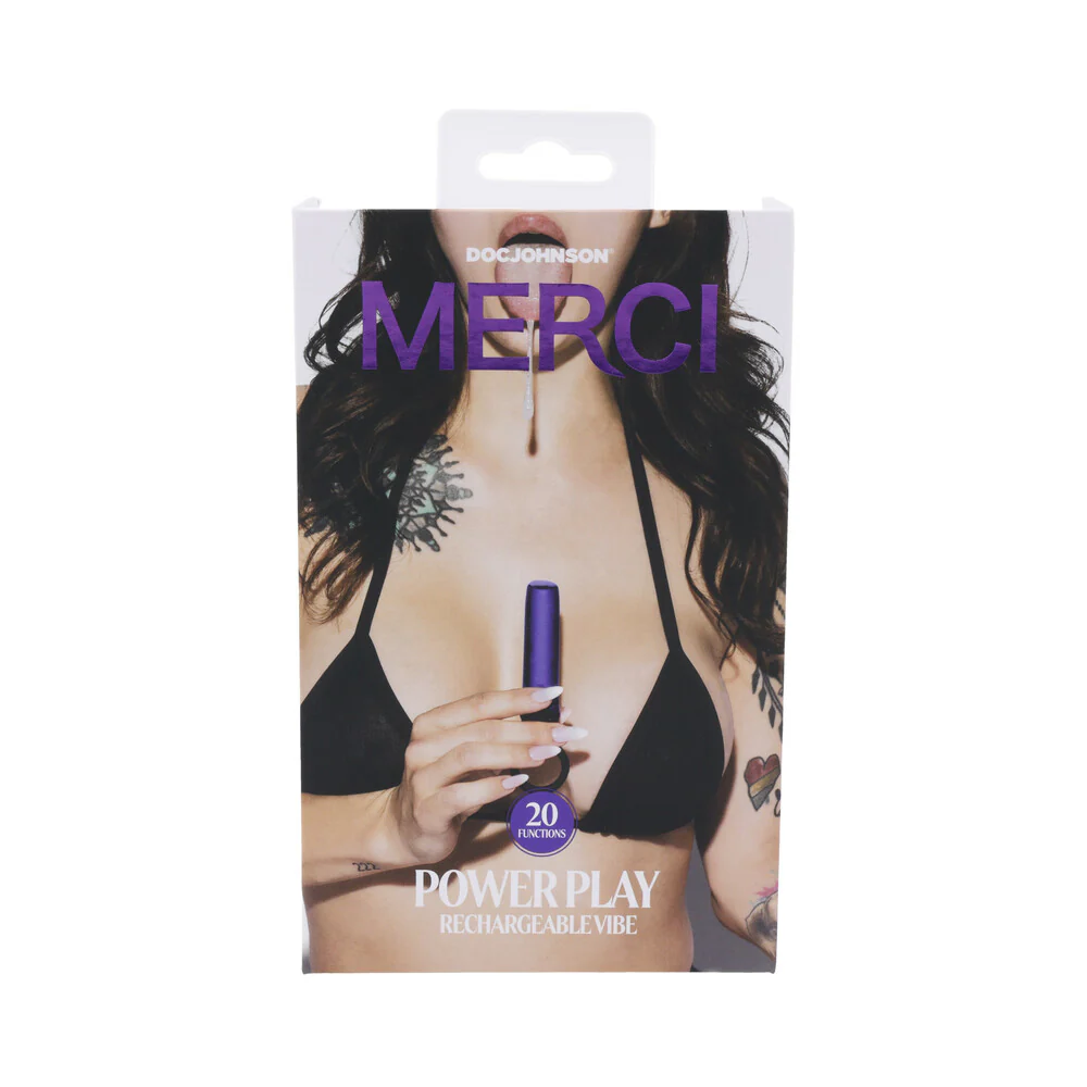 Merci Power Play with Silicone Grip Ring Violet - Image 9