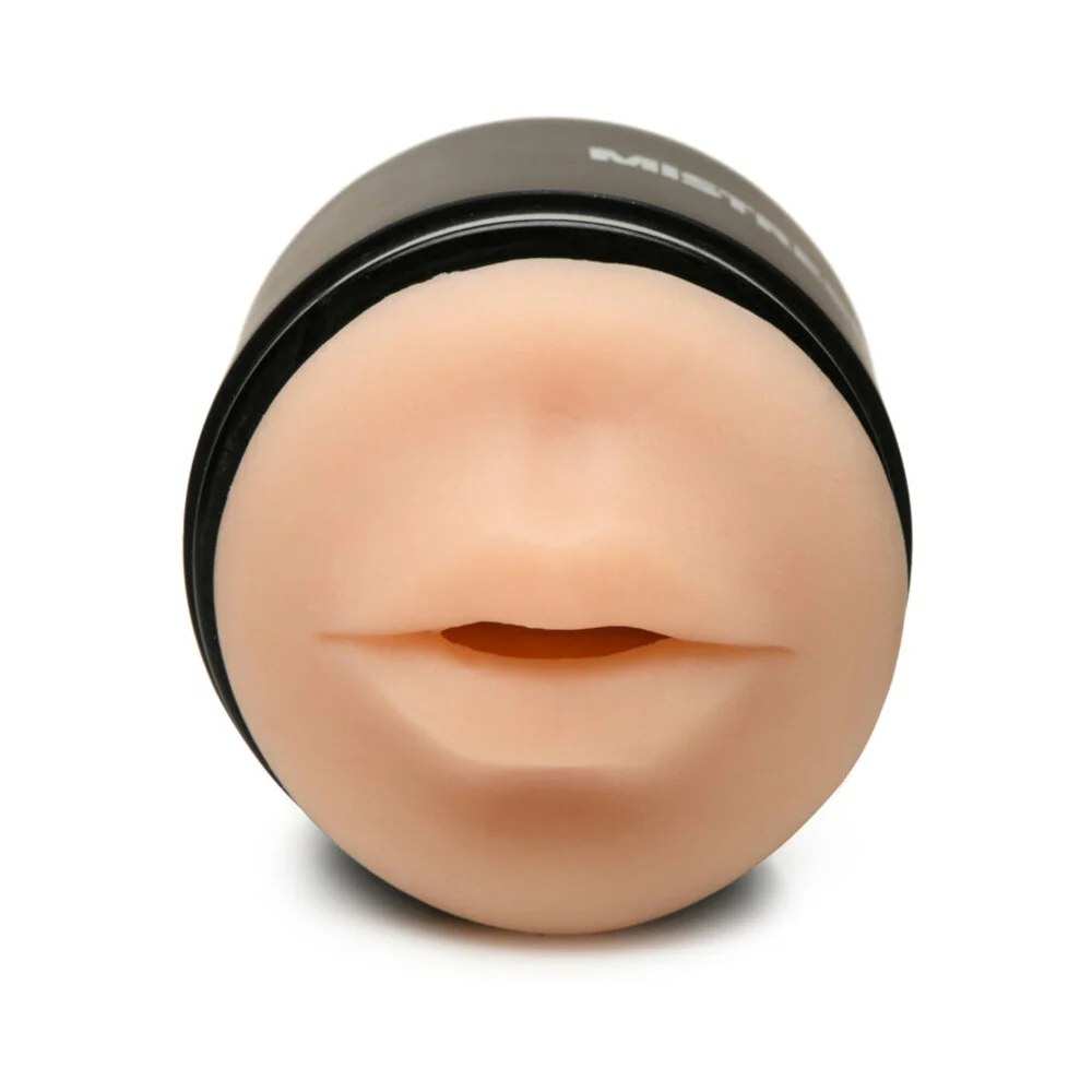 Curve Toys Mistress Double Shot Mini Masturbator Mouth & Pussy Light - Image 3