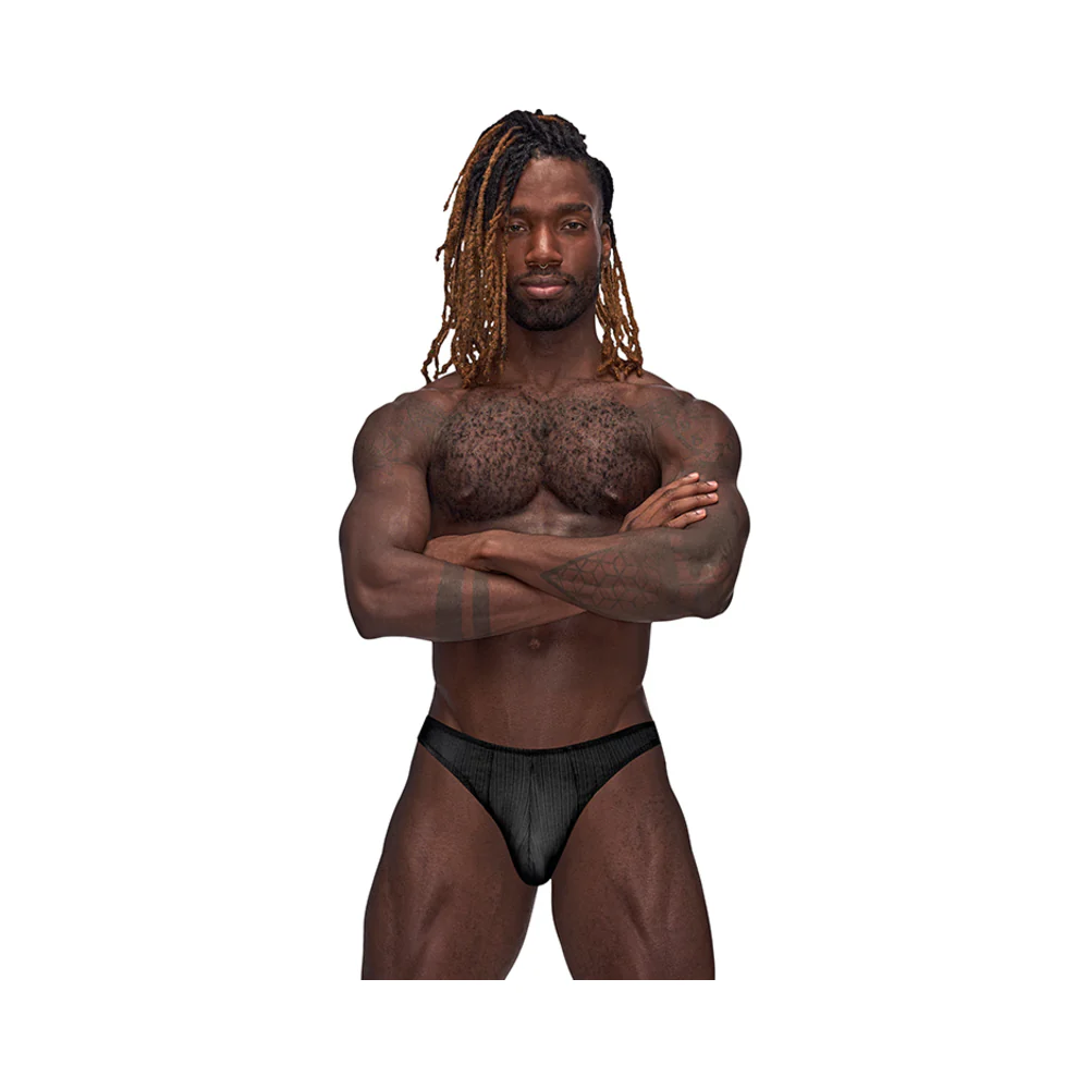 Male Power Barely There Moonshine Black L/XL