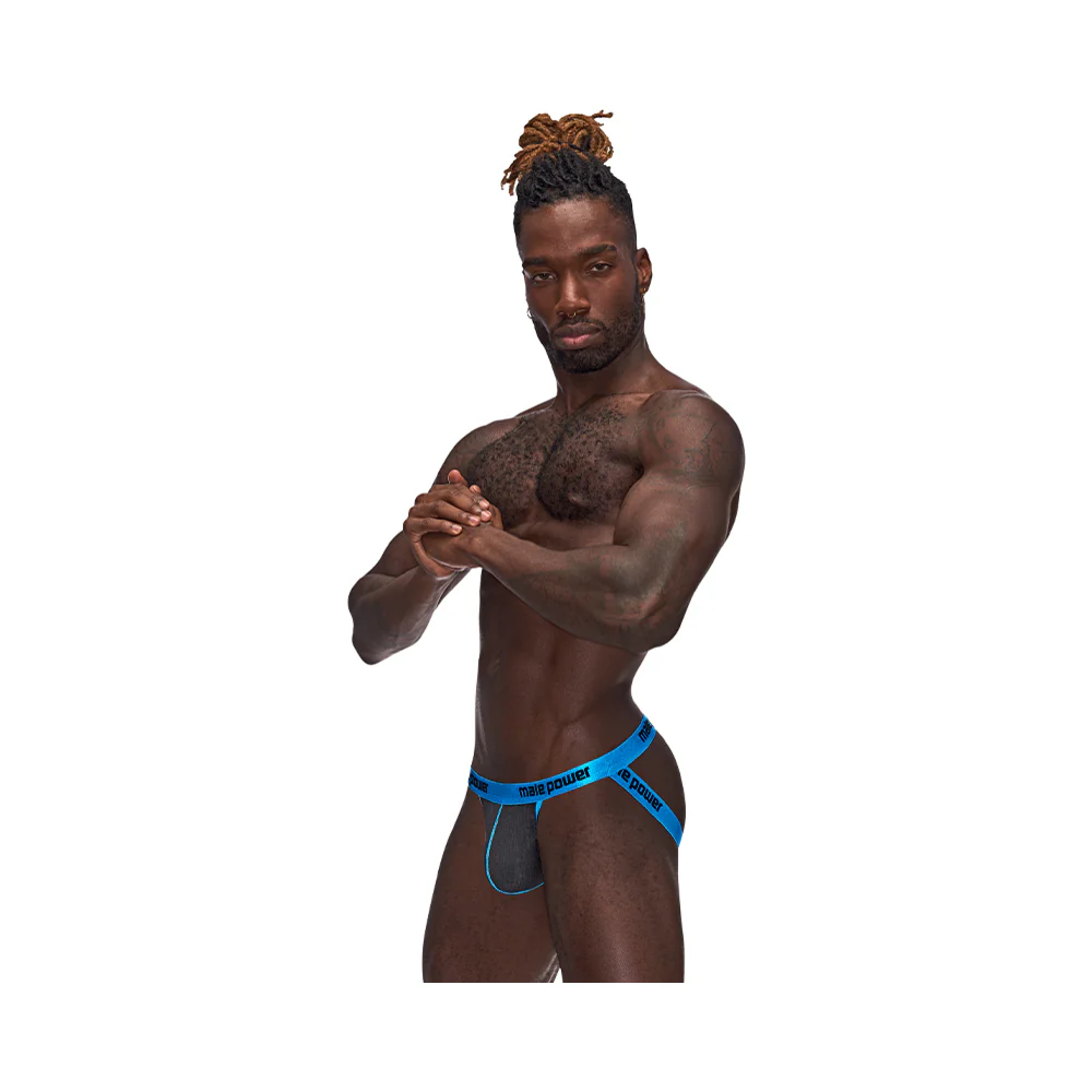 Male Power Casanova Uplift Jock Black L/XL
