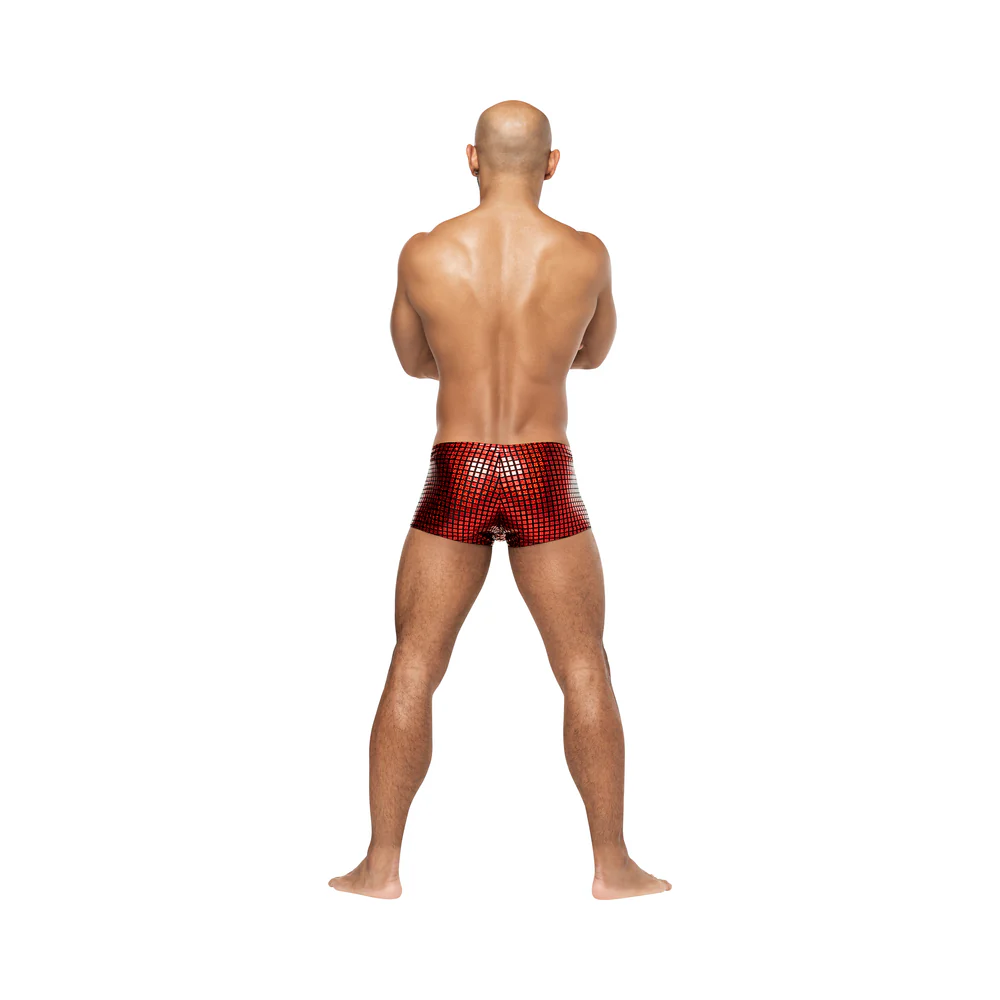 Male Power Disco Desire Mini Short Black/Red M - Image 3