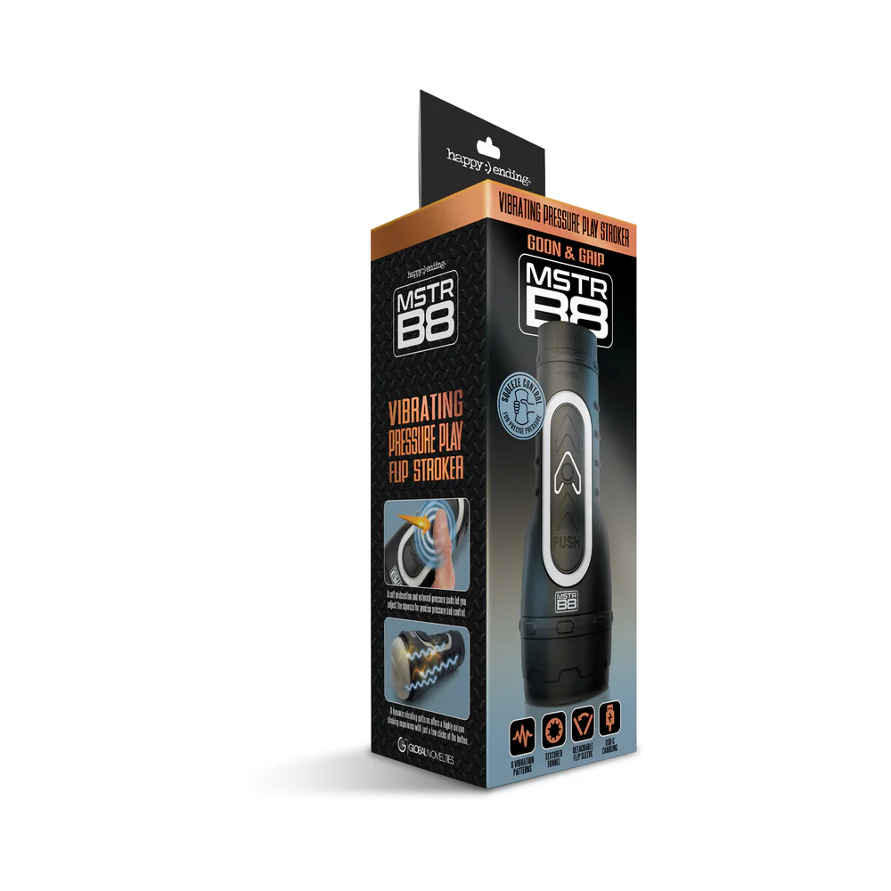 MSTR B8 Goon&Grip Vibrating Pressure Play Stroker - Image 9