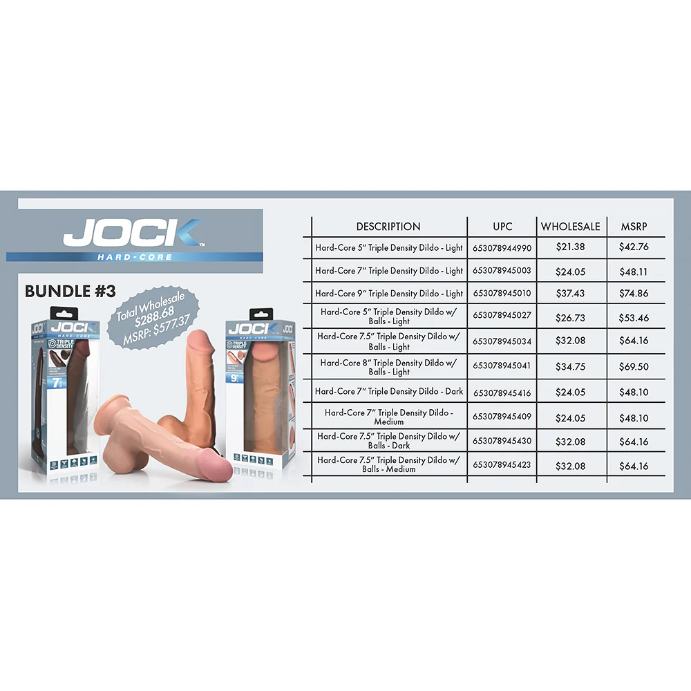 Nalpac Exclusive Jock Hard-Core Bundle